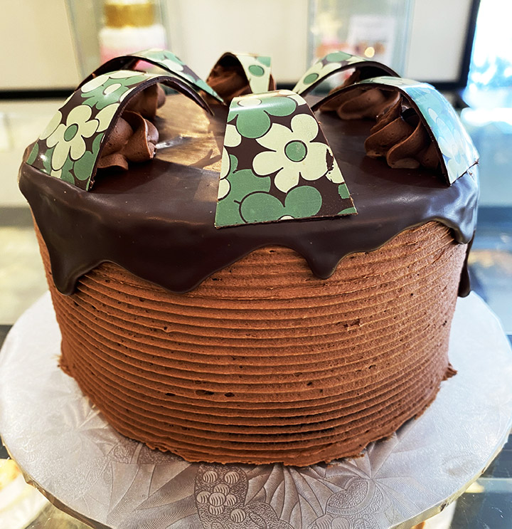 Double Chocolate Fudge Cake