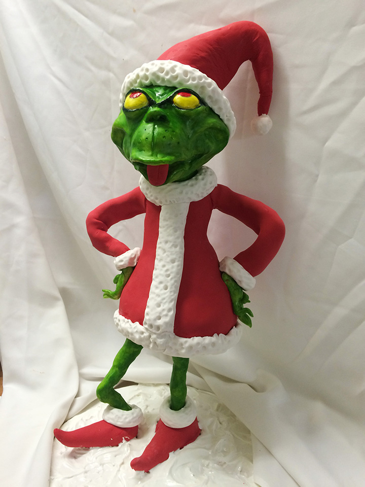 The Grinch Cake