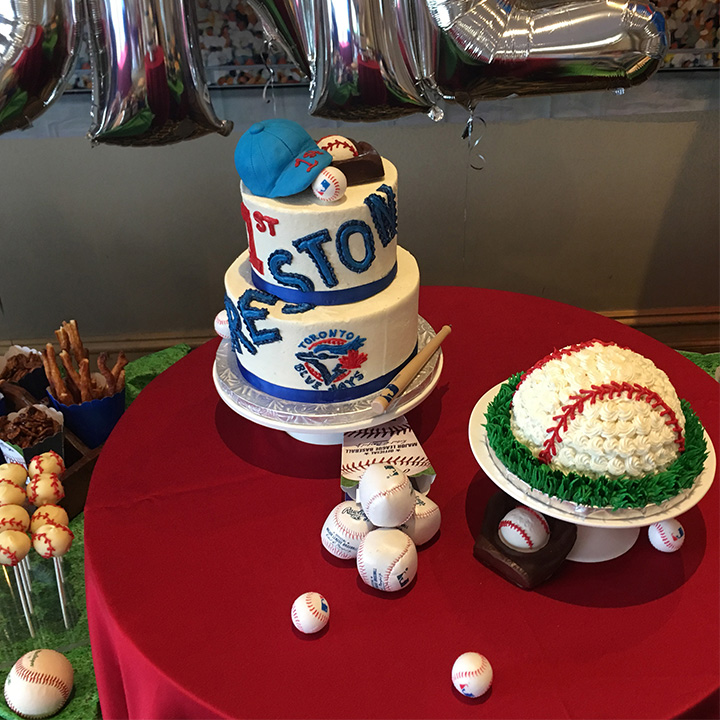 Baseball cake