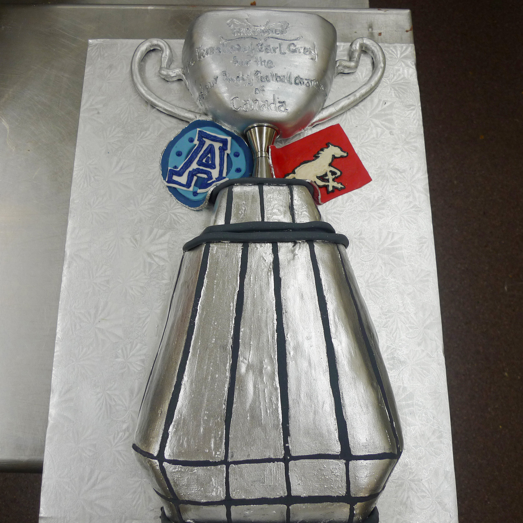 Sports Trophy Cake