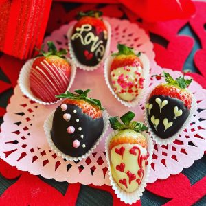 Chocolate-Dipped Strawberries